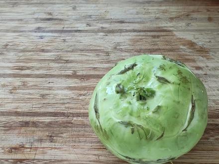 教你在家腌苤蓝,酸辣脆爽好吃又下饭,方法简单,放一年不怕坏