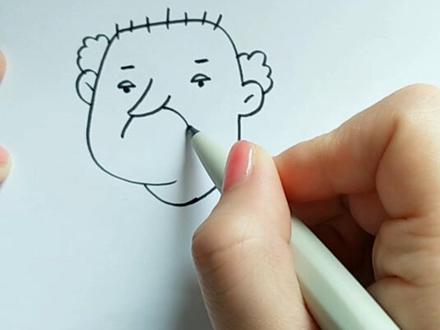 画个老爷爷 不太擅长画人物 慢慢学习中 不喜勿喷