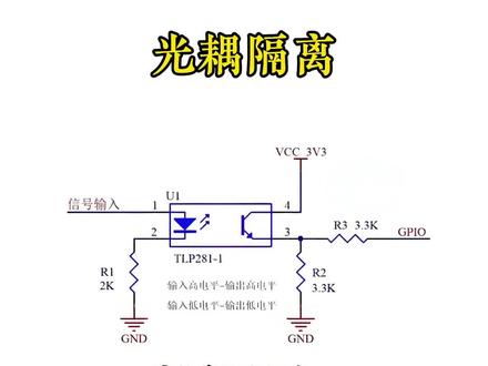 光耦隔离,如何看懂电路图,电子元器件,传感器,单片机控制,电子技术,电路基础,模电,电路原理,电子元器件#内容启发搜索 #电子元器件基础知识 #如何看懂电路图 #电路原理 #电路知识