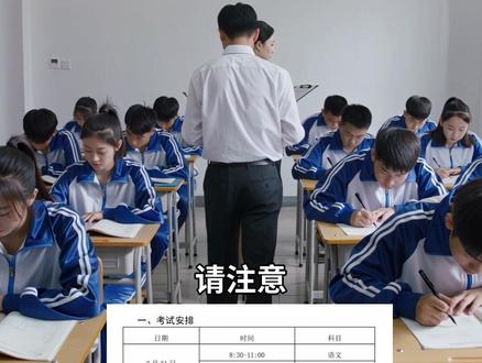 贵州省2026届高三全体考生及家长们请注意!
高考前具有重要参考价值的省级统一模拟考试——3月31号正式开考。本次考试统一命题的科目有物理、化学、生物、历史、政治、地理;语文、数学、英语由各州市出题,划重点:因此本次考试不公布省排名!#贵州高考#贵州高三省模 #贵州高考情报站 #贵州高三 #高考倒计时