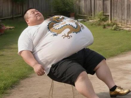 关于胃袋人避暑的事儿! #AI #搞笑