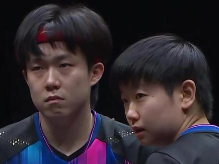 一板不够?那就再来一板!王楚钦孙颖莎连续正手重杀 #王楚钦孙颖莎3比0松岛辉空张本美和 #孙颖莎王楚钦进混双决赛 #王楚钦孙颖莎vs松岛辉空张本美和