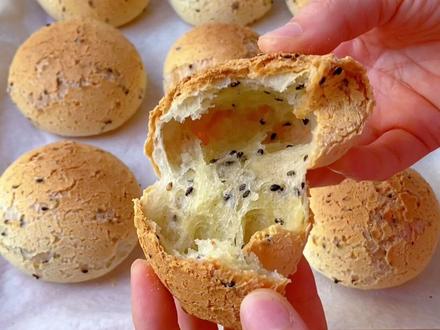 #双11美食清单 麻薯不用出去买啦,制作的过程太好玩了,都能做成功#麻薯包