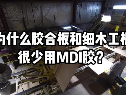 为什么胶合板和细木工板很少用MDI胶?#胶合板 #细木工板 #MDI胶