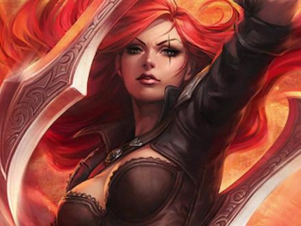 为什么他们都这么会捡刀?而我的卡特总是一进场就人没了?#lol #卡特琳娜 #绝活哥