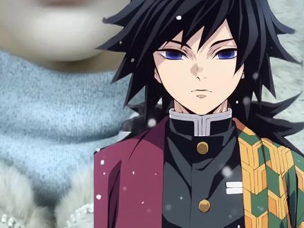 富冈义勇妆教 #富冈义勇 #妆教 #cos眼妆 #鬼灭之刃 #新手化妆教程