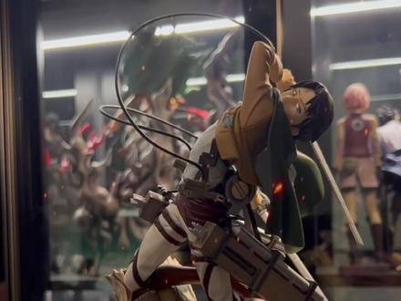 寿屋再版兵长,简单做一个展示。#寿屋 #兵长利威尔 #手办开箱