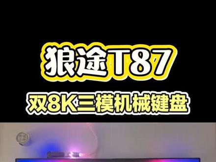 狼途t87驱动设置(socd以及音乐律动) 如果已经用腻了磁轴键盘,想要换回机械的手感,那么8K回报率,带SOCD依然可以胜任大部分FPS游戏
#狼途t87 #狼途t84 #狼途 #键盘 #机械键盘推荐