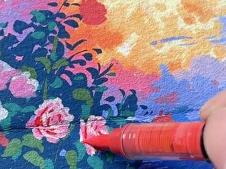丙烯马克笔教程|海边落日治愈风景画 画笔🖌️:威思立丙烯马克笔
纸:300g中粗水彩纸
#威思立直液丙烯笔 #跟着抖音学画画 #画画教程 #零基础学画画 #治愈系绘画