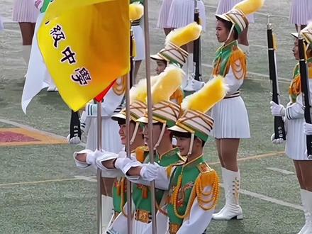 北一女中台北名片#台湾#高中#仪队表演