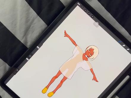 我发现,很多萌新画手只知道一个高斯模糊,对于动态模糊和透视模糊一概不知,今天就教大家这两种模糊工具的特殊用法!#procreate #一起学画画 #零基础学画画 #插画 #每日一画 @DOU+小助手