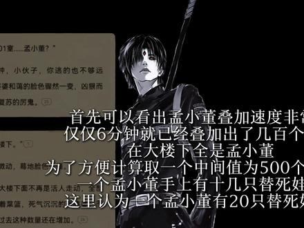 #神秘复苏 #杨间 鬼福我本人只负责提供材料,剩下的剪辑,抠图和打字都由这位大佬:@全网最尊重叶真之人 所完成的,大家可以去他视频底下支持一下