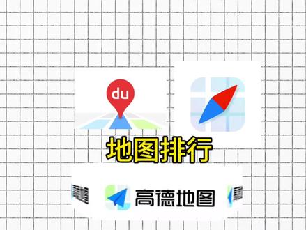 地图行业排行榜#高德地图#百度地图 #腾讯地图 #排名