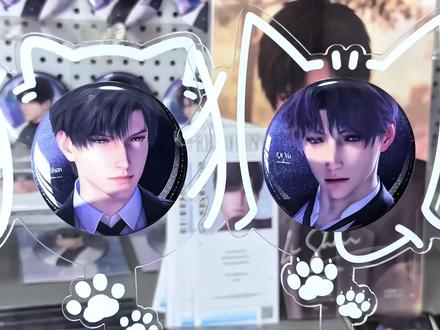 unboxing ⋆ ᖭི༏ᖫྀ ⋆深空全员CD谷子开箱 用脚做剧情用心选柄图#恋与深空 #谷子开箱 #黎深 #祁煜