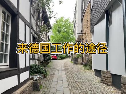分享几种来德国工作的途径 #海外华人 #留学 #海外旅行
