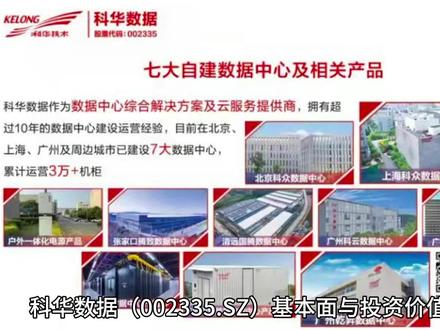 科华数据基本面和投资价值分析