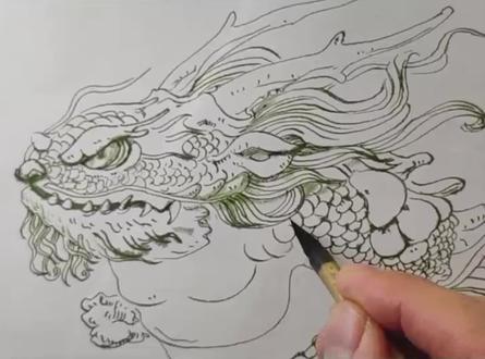 画龙画成这样,它还跑起来了……午后的一点小开心。午后闲下来,画了条胖胖的青龙。
圆圆的肚子,绿莹莹的鳞片,本来想画得威武点,结果手一抖就圆润了。
然后笨手笨脚给它加了动画,,它裹着绿意懒洋洋飞起来,像在说:别急,慢慢来就好。
送给还在随性的你,也送给画完就想喝杯茶的自己。
画画,就图个心安~#手绘日常 #治愈系 #水彩手绘 #AIGC #治愈手绘