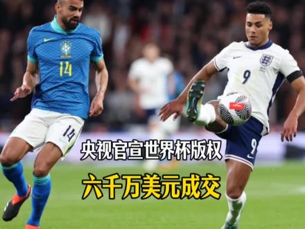 央视确认拿下四届世界杯版权,单届6000万美元