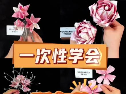 哇!一次性学会所有款“有钱花折法”合集的力量! #我的手工作品 #创作者中心 #创作灵感 #西安#法式果礼