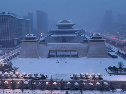 这就是国家级审美带来的压迫感吗?你永远可以相信老祖宗的审美 #开封博物馆#国家一级博物馆#宋式建筑#三重城#对称美学