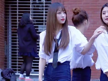 141122 EXID(安希妍)上下_大学路游击表演 #性感美女 #好听音乐分享 #我的追星日记