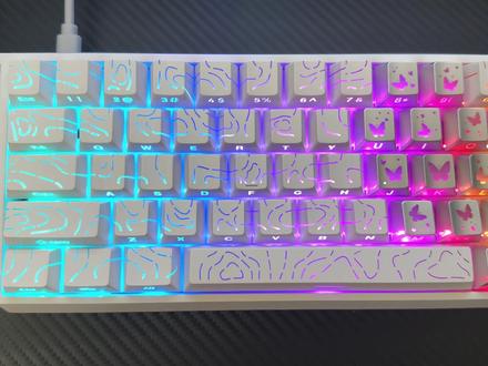 狼蛛WIN60磁轴键盘,不到百元性价比无敌! #磁轴键盘 #狼蛛WIN60