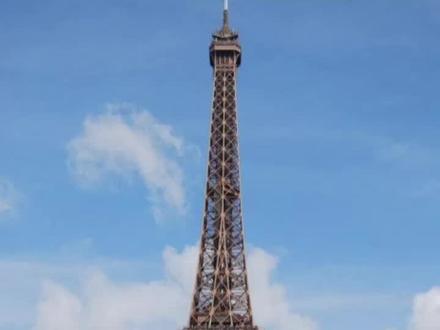 #上热门 #跟我一起学画画 #创意美术 #爱画画的小朋友 埃菲尔铁塔简笔画