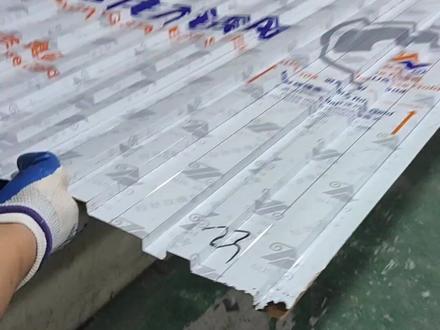 长城板折弯方式展示,避免掉头,欢迎有高见的朋友指点#钣金折弯 #长城板背景墙