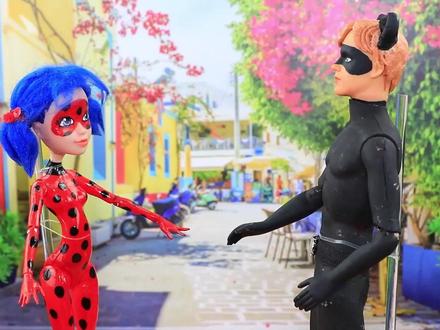 瓢虫少女和她的孩子们!17个有趣的DIY小技巧 #芭比娃娃 #瓢虫雷迪黑猫诺儿