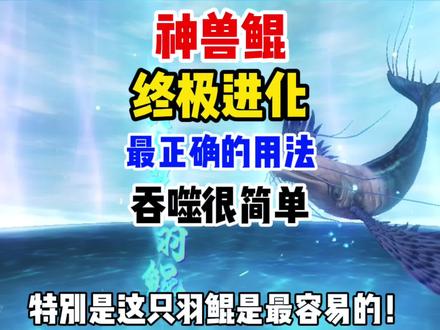 进化终极鲲很容易!神兽鲲的正确用法!#焕大侠 #妄想山海攻略 #山海经吞噬进化