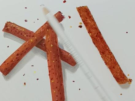 辣条画法,你学废了吗?#绘画 #画画 #一起学画画 #辣条 #彩铅