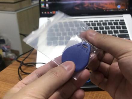 NFC读写器操作教程 读写复制门禁电梯卡ICID卡 一键操作 简单方便#NFC #门禁卡改装 #手机NFC #nfc手环