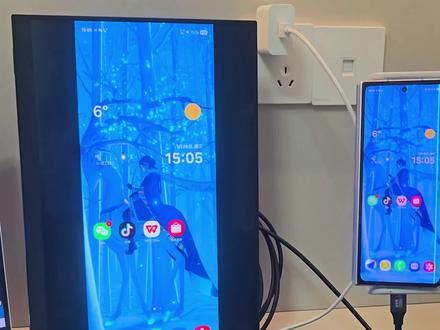 三星折叠屏手机内外屏动态壁纸同步设置。打破系统那仅存的一点壁纸资源。#三星折叠手机 #三星手机动态壁纸 #便携屏怎么用