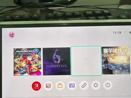 Switch虚拟系统空白图标游戏删除方法