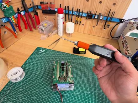 正点原子便携式电烙铁TB1蛮方便的呢#电子diy #男人的玩具 #五金工具