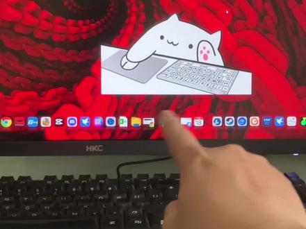 《尚亿宝库》全网爆火的小埋桌宠Bongocat设置教程来了 #小埋桌宠 #小埋桌宠安装教程 #桌宠电脑版 #桌宠怎么弄 #Bongocat