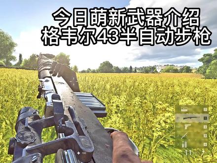半自动神枪 格韦尔43#战地5 #游戏日常 #又菜又爱玩系列 #毫无技术含量的操作 #steam游戏