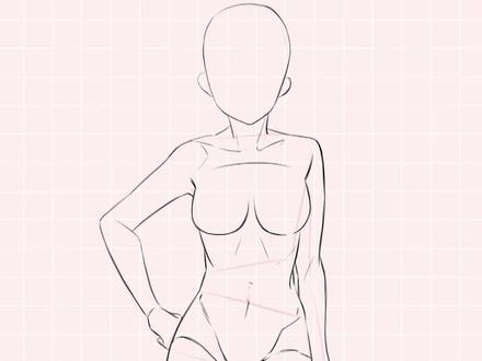 人体比例基础教学!#画画 #绘画 #板绘#绘画过程 #充能计划 #元气绘画班