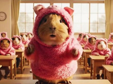 猪妞吃了火鸡面后变身了 #抽象 #猪妞 #搞笑 #超燃