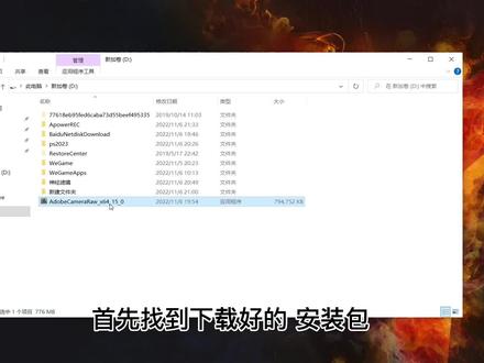 Camera Raw插件win系统安装教程