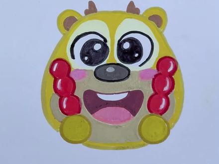 简单易学的熊二表情包简笔画,你能找到它吗#熊二表情包 #熊二简笔画 #表情包简笔画 #亲子简笔画 #幼儿简笔画