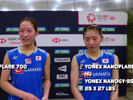 #羽毛球用什么拍、线,重要吗? #志田千阳 #尤尼克斯 #胜利在握