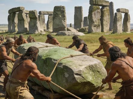 新考古理论揭开巨石阵之谜:人类亲手搬运,绝非冰川 /外星人 #巨石阵 #考古新发现 #史前文明 #人类智慧 #硬核科普