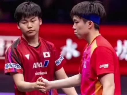 王楚钦把松岛辉空打哭#体育精神#世界冠军#乒乓球#松岛辉空