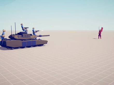 当现代士兵遇到武士,武士能挡住飞机大炮吗 #全面战争模拟器