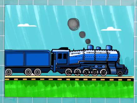 复古蒸汽火车头简笔画教程,格尺简笔画教程儿童美术机械#简笔画 #火车简笔画 #火车画法 #火车怎么画 #蒸汽火车 #简笔画火车 #手绘教程