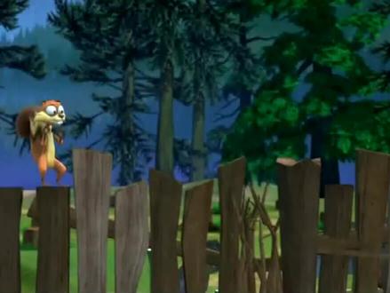 熊出没:光头强烧烤有烤鱼、鸡腿、羊肉串,可是熊兄弟偷吃嫌不够