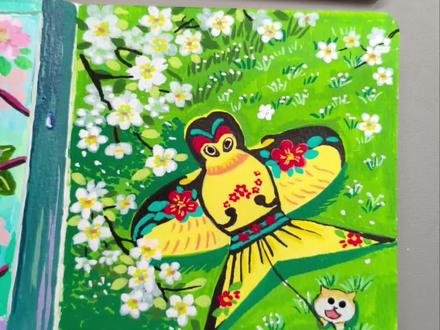 丙烯马克笔|春日梨花树下可爱猫咪放风筝
笔:泰驰漫洛pro丙烯马克笔
本子:Cuncui纯粹12厘米中粗纹
#丙烯马克笔绘画#画画教程#画画分享#一起学画画#画出春天的色彩