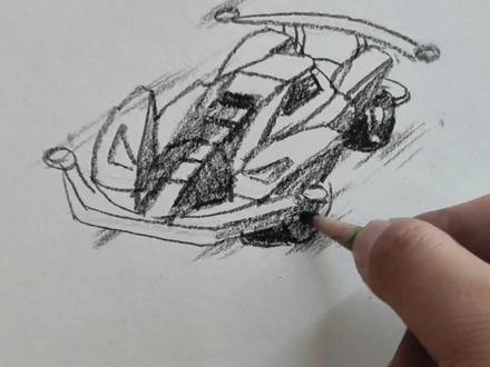 四驱兄弟,玩具小车😂#画画