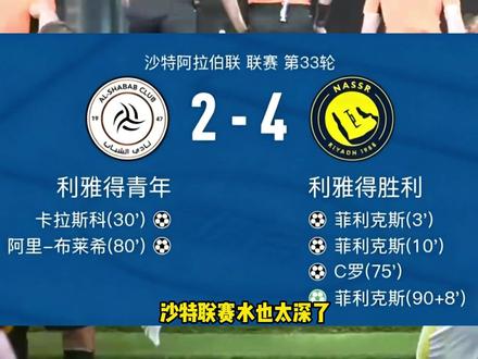 C罗带队踢疯了! 利雅得胜利客场4-2击败利雅得青年,C罗破门,塔利斯卡梅开二度,全场太疯狂了!#c罗 #利雅得胜利客 #沙特联赛 #塔利斯卡 #足球